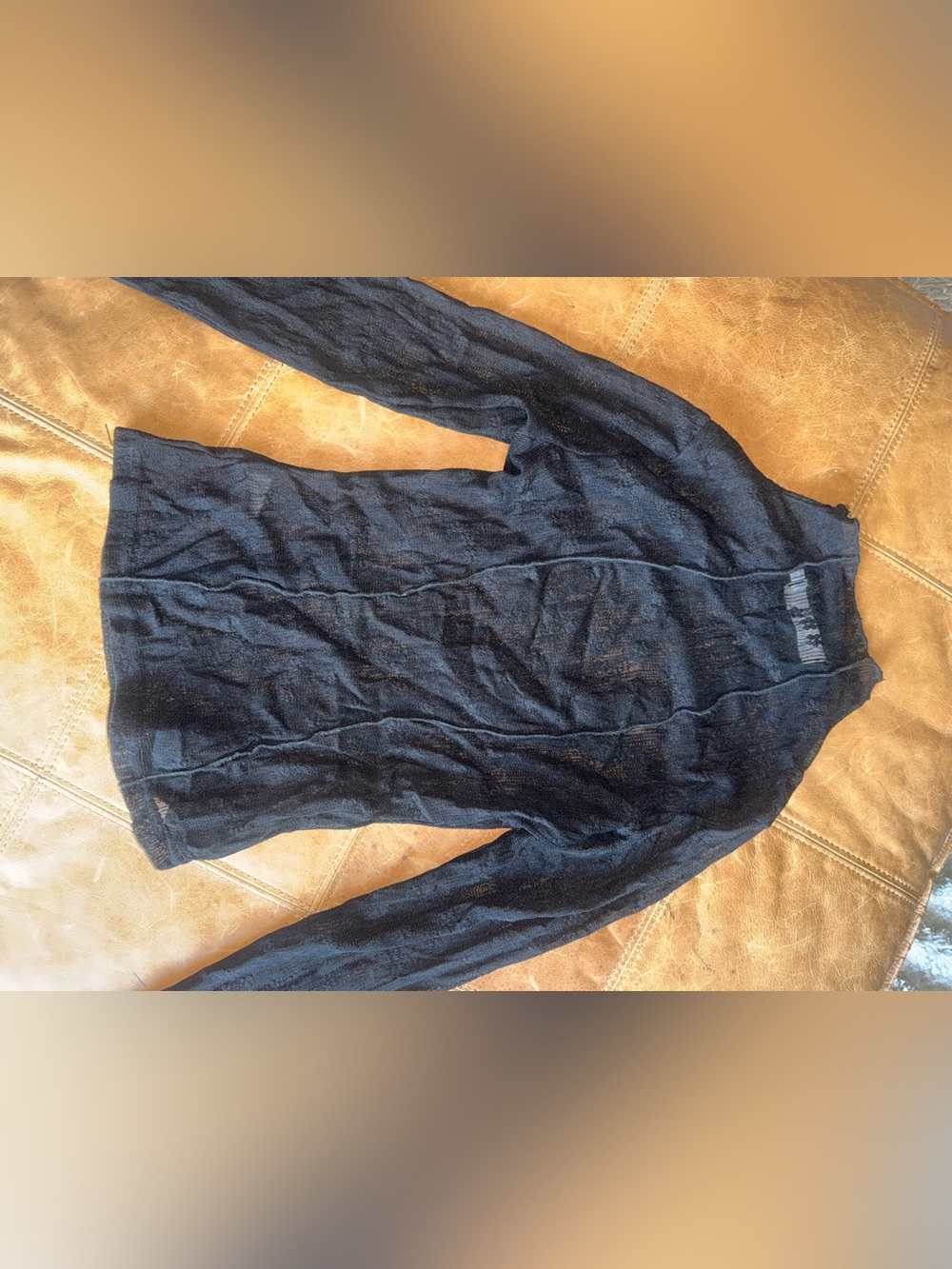 ASTR The Label Black Sheer Lace Mock Neck Bodysuit XS Worn Once Sexy Chic Top - Picture 7 of 7
